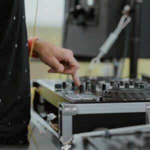 The DJ Trailer beim Open-Air-Event in Worms