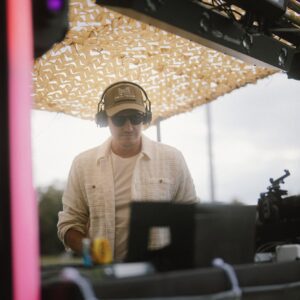 DJ-Performance am Abend