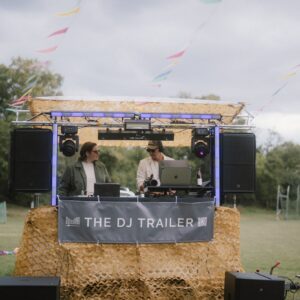 Lichtstimmung am DJ-Setup